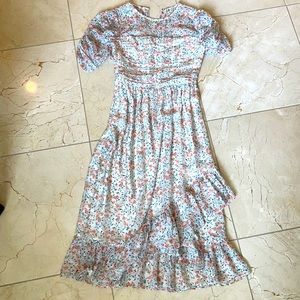 Shoshanna floral midi dress!